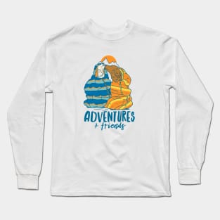 Adventure + friends Long Sleeve T-Shirt